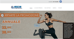 Desktop Screenshot of newlinepalestra.com