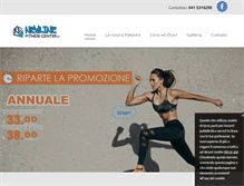 Tablet Screenshot of newlinepalestra.com